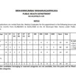 BMC Junior House Officer Recruitment 2025