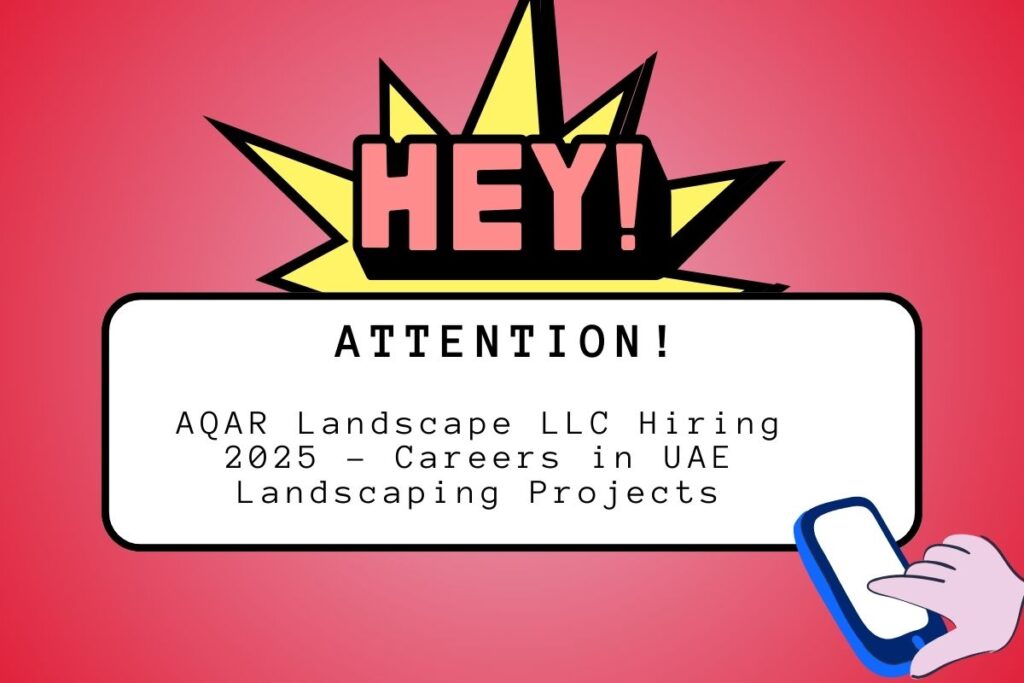 AQAR Landscape LLC Hiring 2025