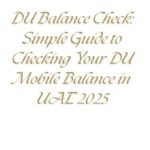 DU Balance Check