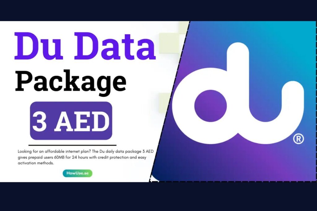 Du Daily Data Package 3 AED 2025