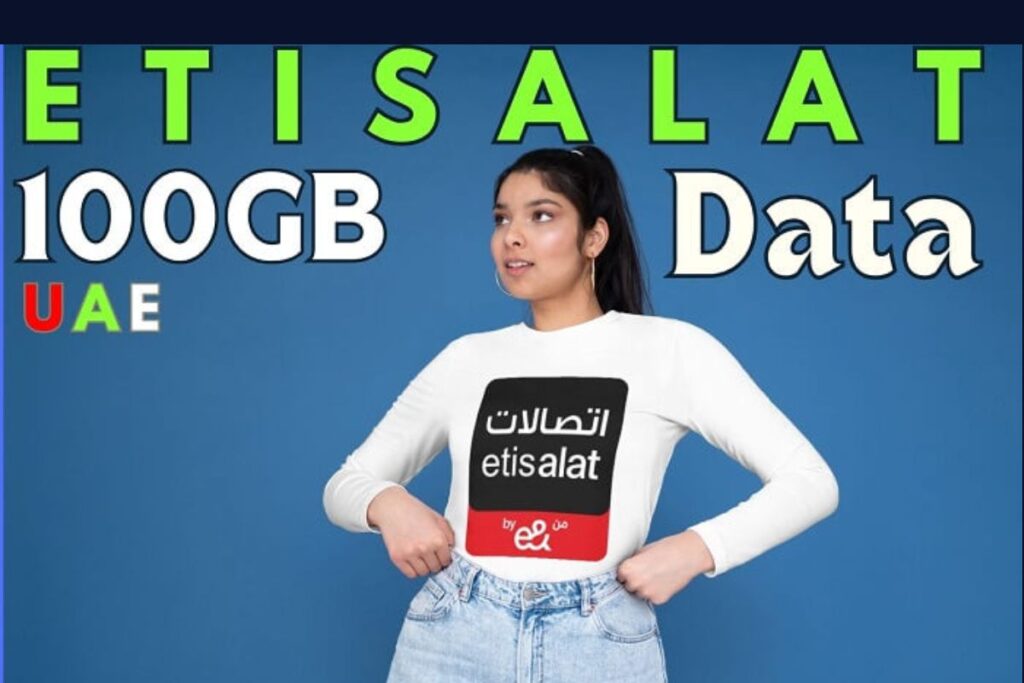 Etisalat 100GB Data Plan Prepaid for 90 Days in 2025